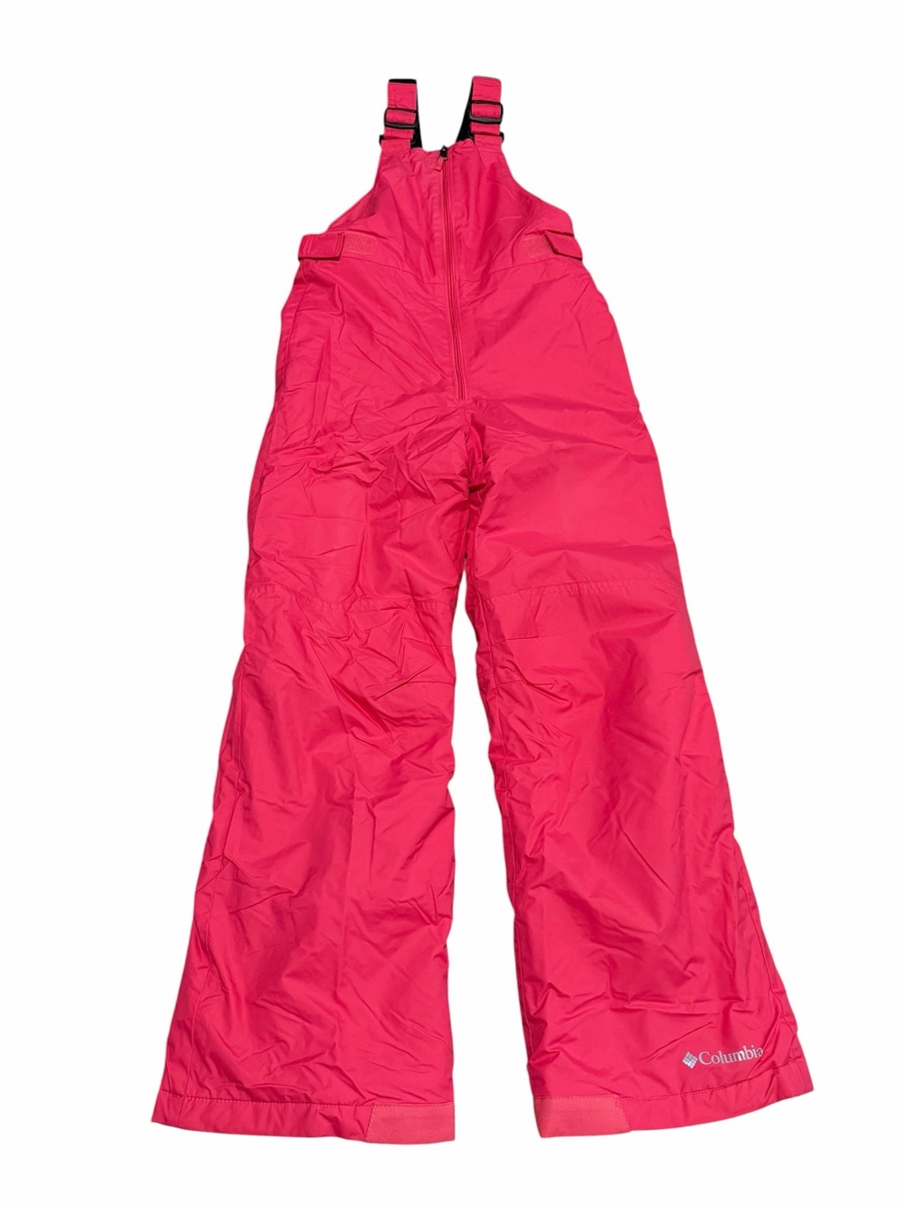 Columbia Kids' Snowslope II Insulated Ski Bib | Pink | Size Medium